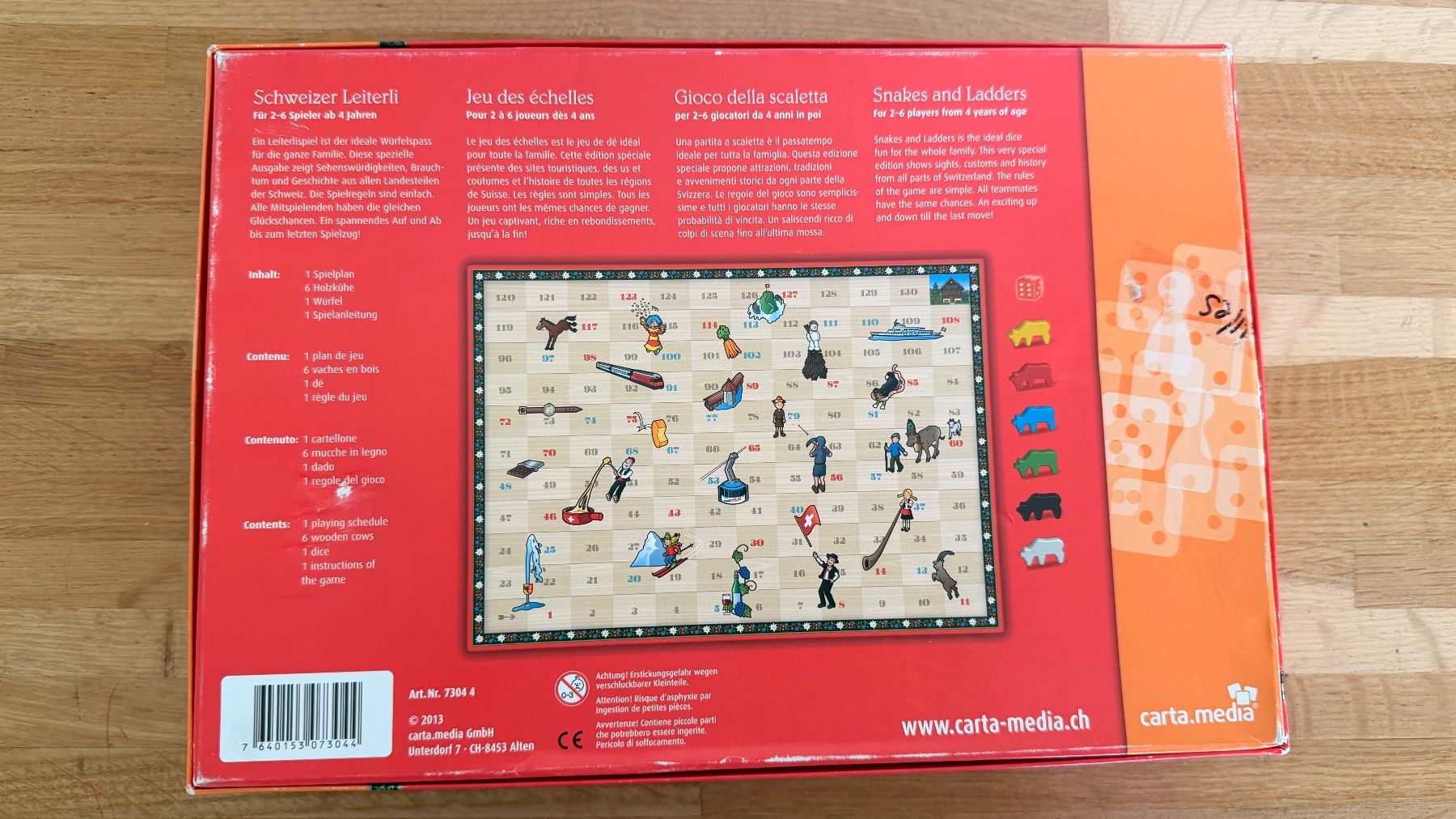 Jeux: Spiel - Schweizer Leiterli Spiel – D'occasion à Winterthur par Secondhand-Family 1