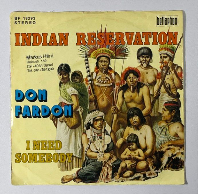 Vinyles: Single: DON FARDON - Indian Reservation (1969!) – D'occasion à Frenkendorf par Yard-Sale-2000 1