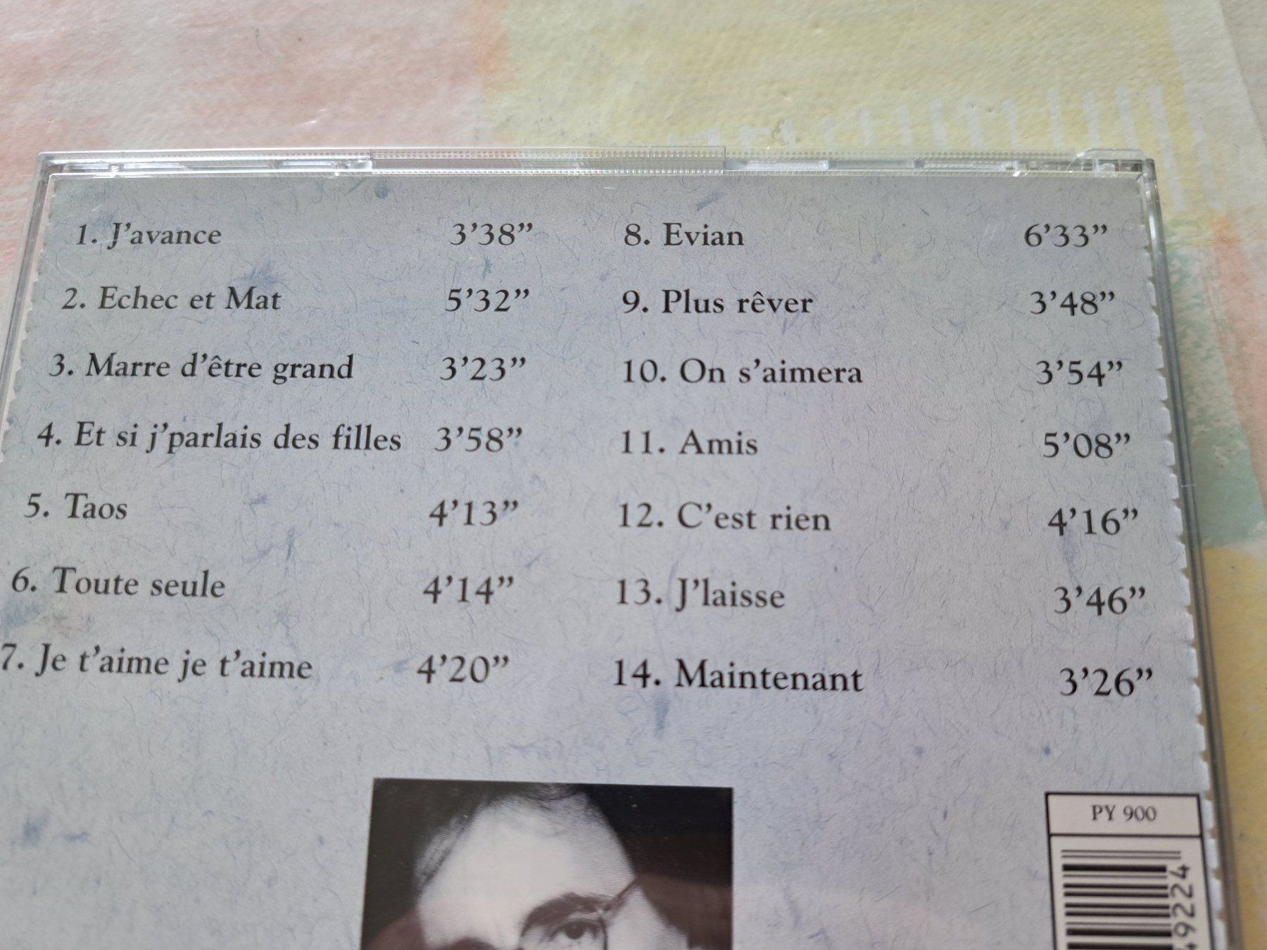 CDs: Cd Nicolas Peyrac - J'avance – D'occasion à Pully par bro_n52j 2