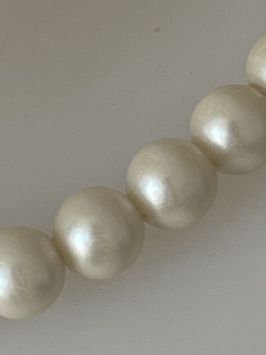 Catenine: Collier perles vintage longueur 39 cm fermoir – Usato da Kloten venduto da Vermicelles 3