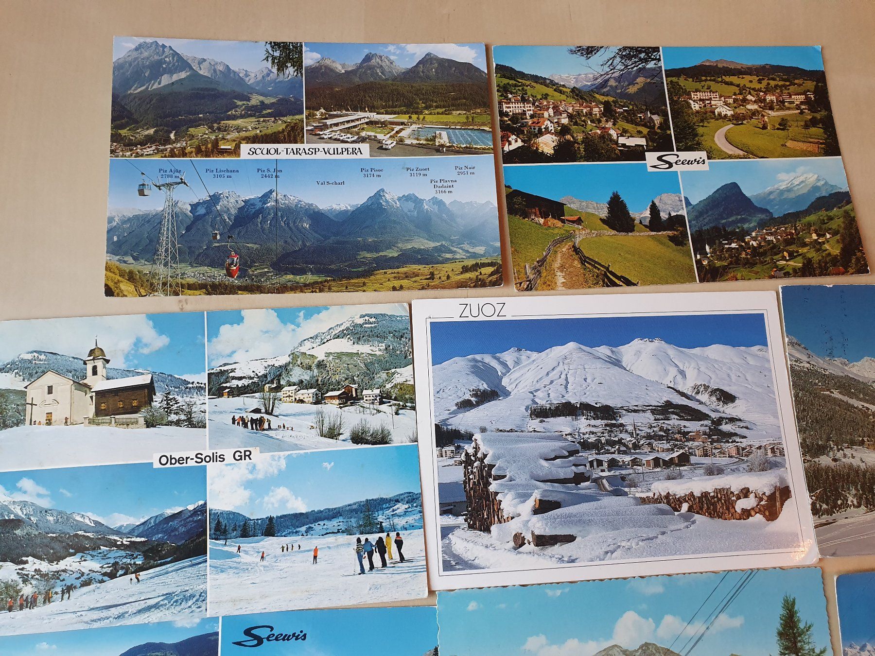 Cartoline postali: 20 x Karten Graubünden ab 1917 – Usato da Stansstad venduto da collectorsshop 6