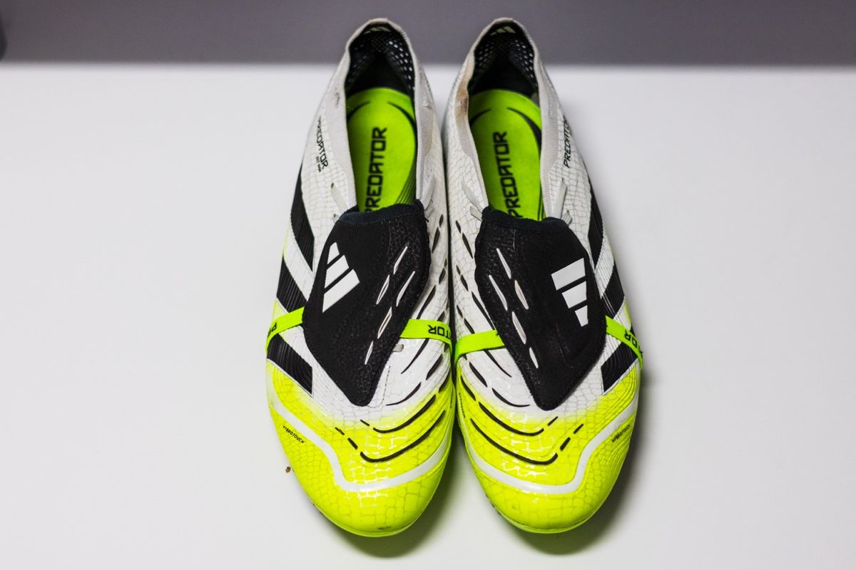 Adidas Scarpe da uomo: Adidas Predator Elite LL FG White/Yellow Taille 48 – Nuovo (secondo la descrizione) da Bretonnières venduto da Malv04 3