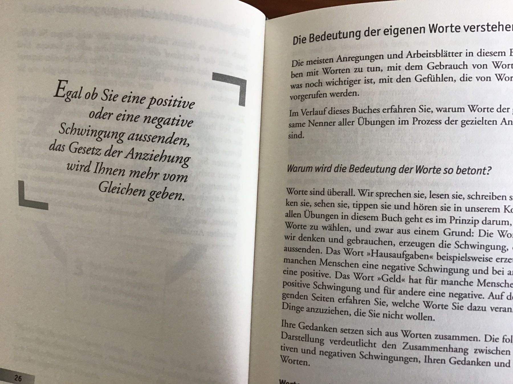 Libri: Das Gesetz der Anziehung     Michael J.Losier – Usato da Kirchenthurnen venduto da Gluecksbrief 3