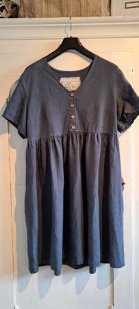 Wunderschönes Leinenkleid von not perfect linen, L