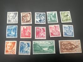 Rheinland-Pfalz  1947  Mi. Nr. 1-15 *  mit Erstfalz (4863)