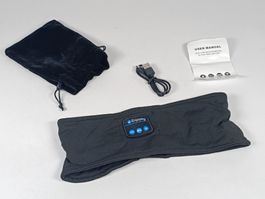Ecouteurs sans fil Bluetooth en bandeau tissu