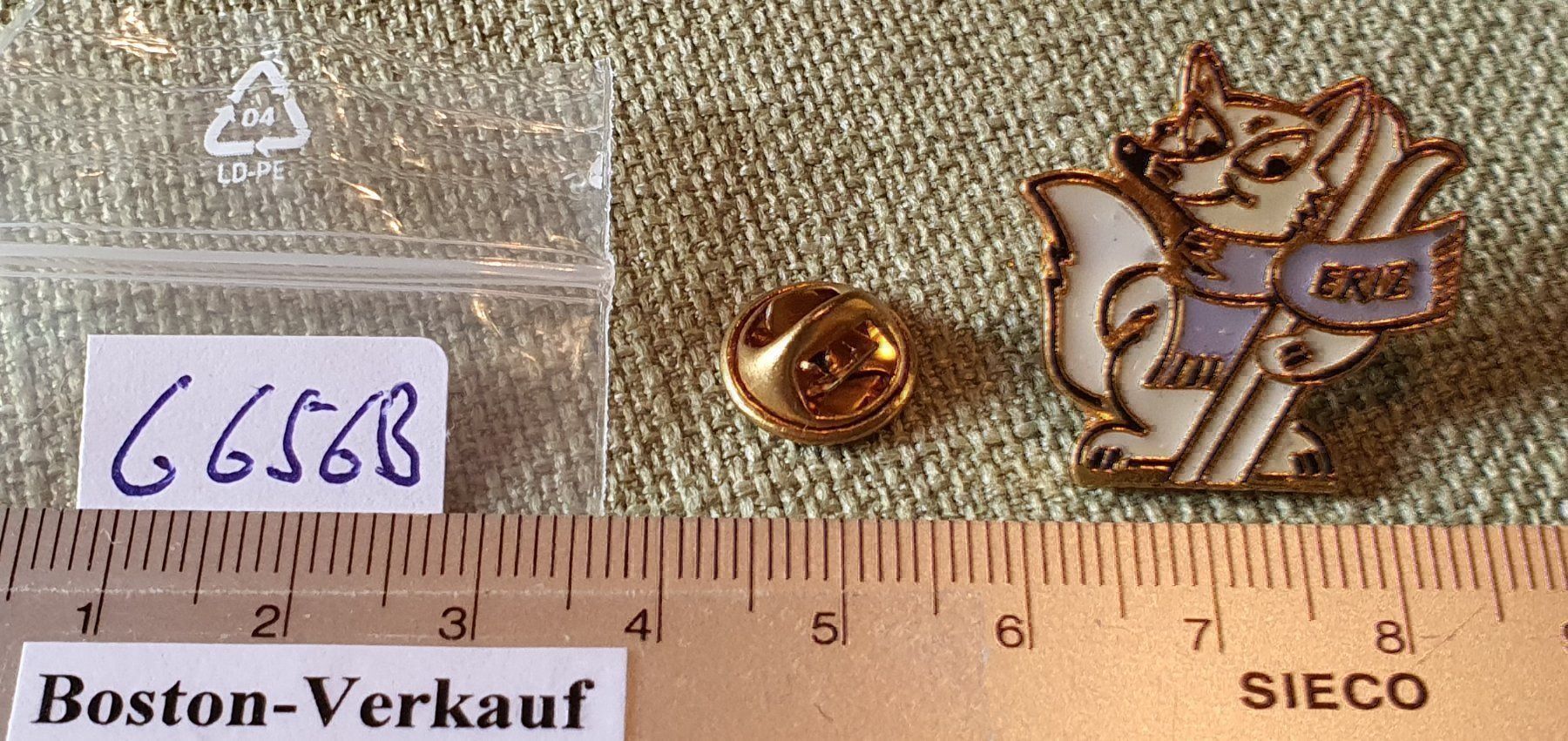 Placchette & Badge: G656B - Pin Ski Fuchs aus Eriz – Usato da Reinach BL venduto da Boston-Verkauf 1