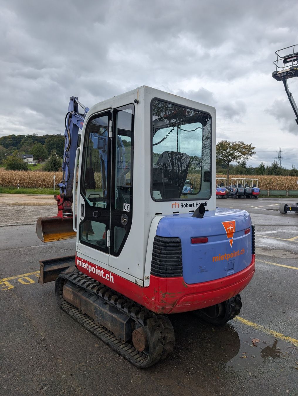 Takeuchi Escavatori: Bagger Takeuchi TB125 / Diesel / 2.7t – Usato da Scherz venduto da Mietpoint_Hossli 3