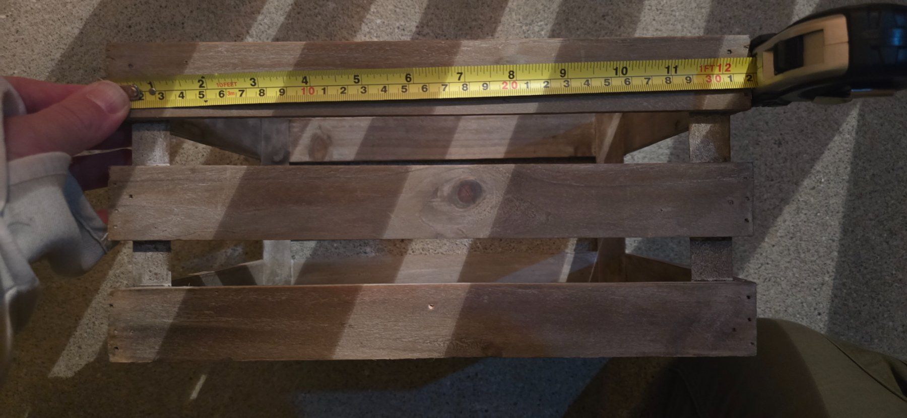 Casse di trasporto: 2 Holz Kisten für Deko oder Aufbewahrung – Usato da Baar venduto da Peugeot1988 2