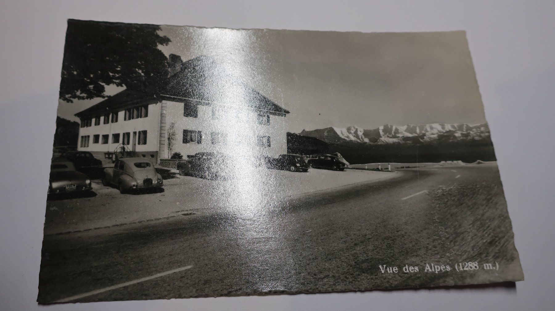 Ansichtskarten: Vue des Alpes ( Oldtimer ) – Gebraucht aus Cormoret von Pascalll2001 2