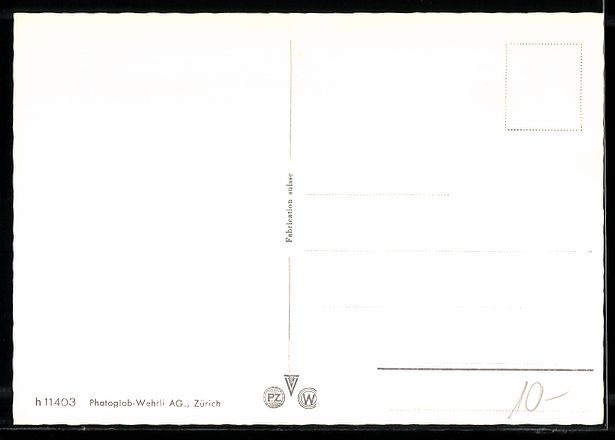 Cartes postales: Unterwasser, Berggasthaus Iltios mit S – D'occasion à Berlin par bartko-reher 1