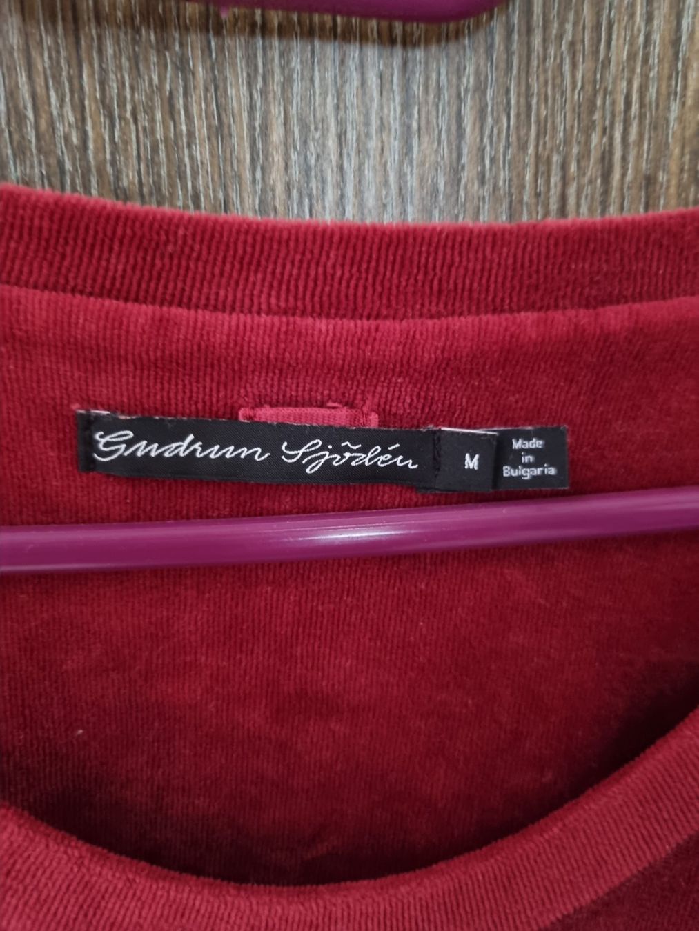 Gudrun Sjöden Vestiti: Gudrun Sjöden Kleid Rot Bio Baumwolle M – Usato da Meggen venduto da WeLoveVintage 1