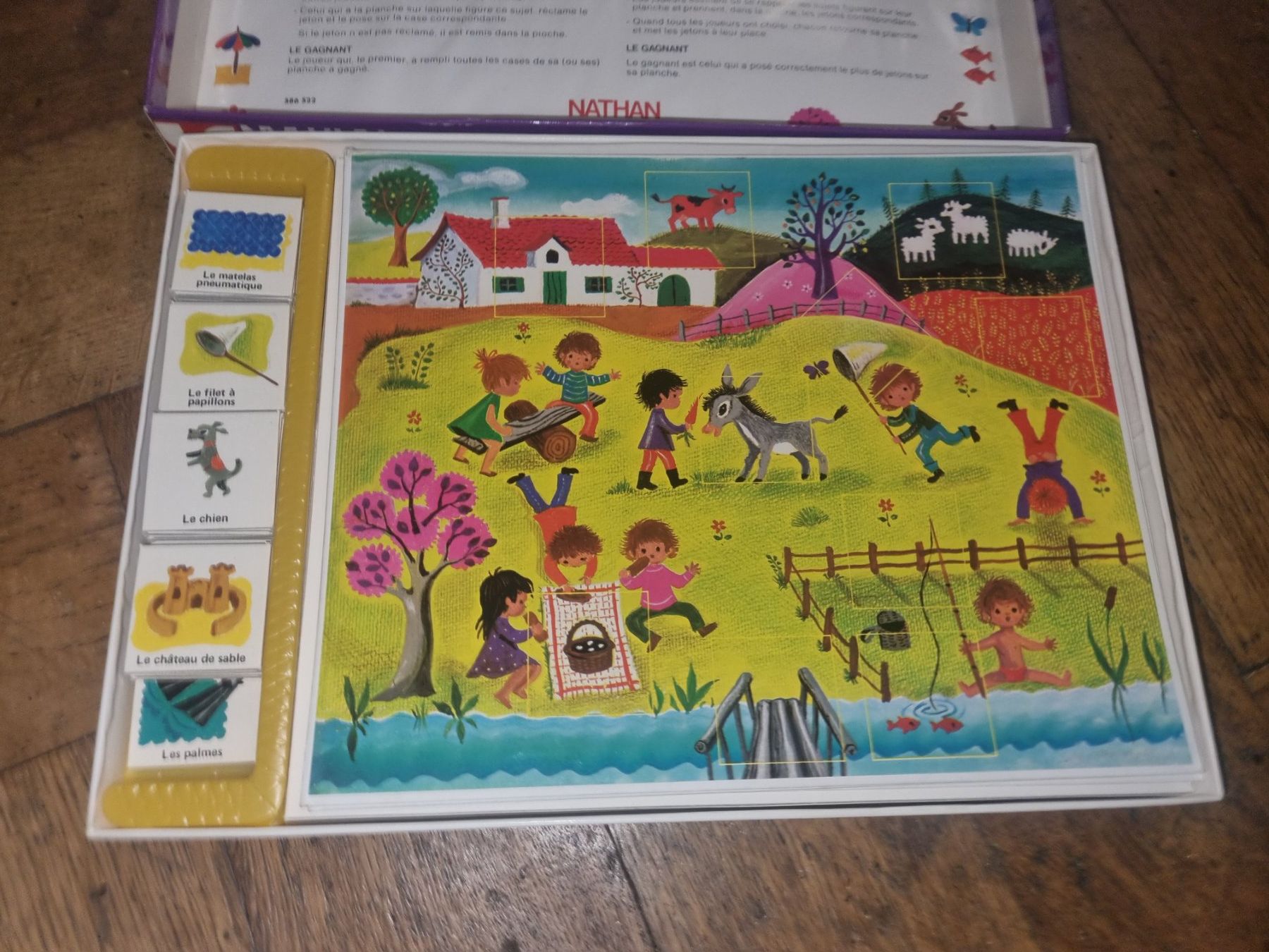 Giochi: Jeu vintage "Bonnes Vacances!" Nathan complet – Usato da Fribourg venduto da jarmilka 2