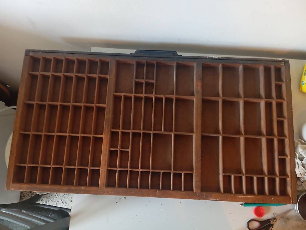 Étagères: Original Setzkasten Schublade – D'occasion à Basel par Petergunn 3