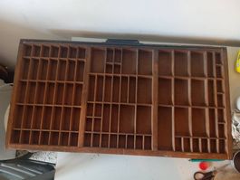 Original Setzkasten Schublade