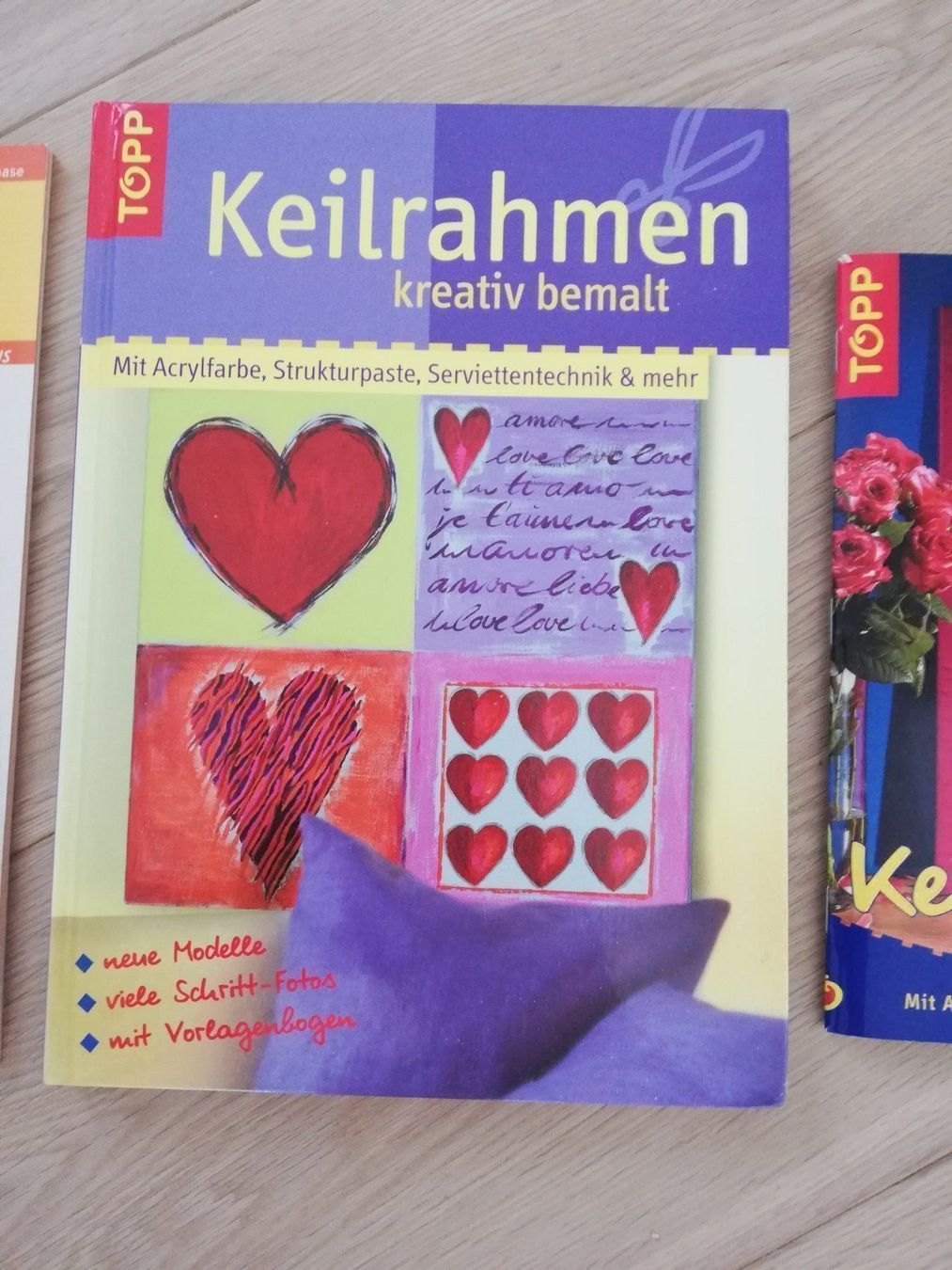 Libri: 3 Bücher - Malen auf Leinwand – Usato da Unterägeri venduto da silvi21 2