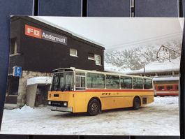 Photo Bus PTT gare Andermatt