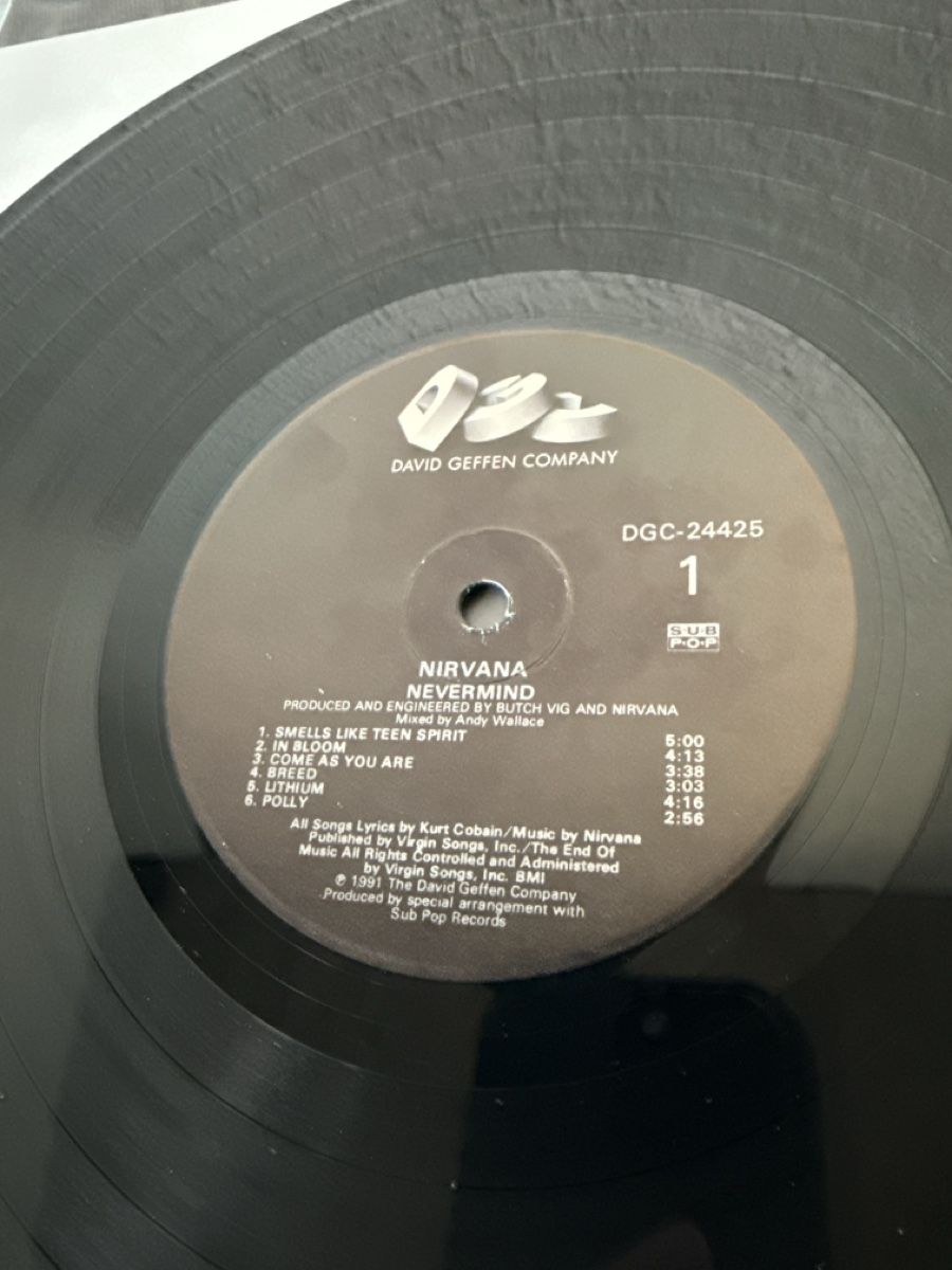 Dischi in vinile: Nirvana - Nevermind Vinyl Record - Excellent Condition! – Usato da Riehen venduto da m_nied 6