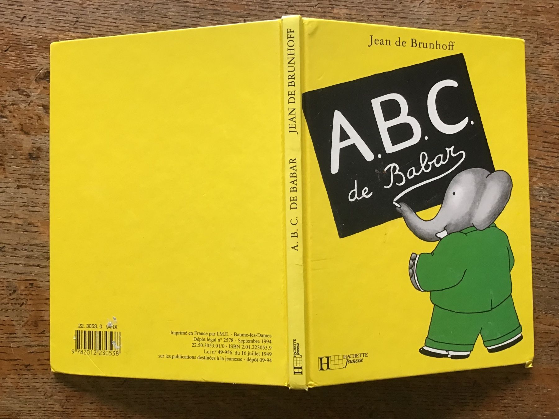 Libri: Jean de Brunhoff « A.B.C. de Babar » – Usato da Fully venduto da Ruby97