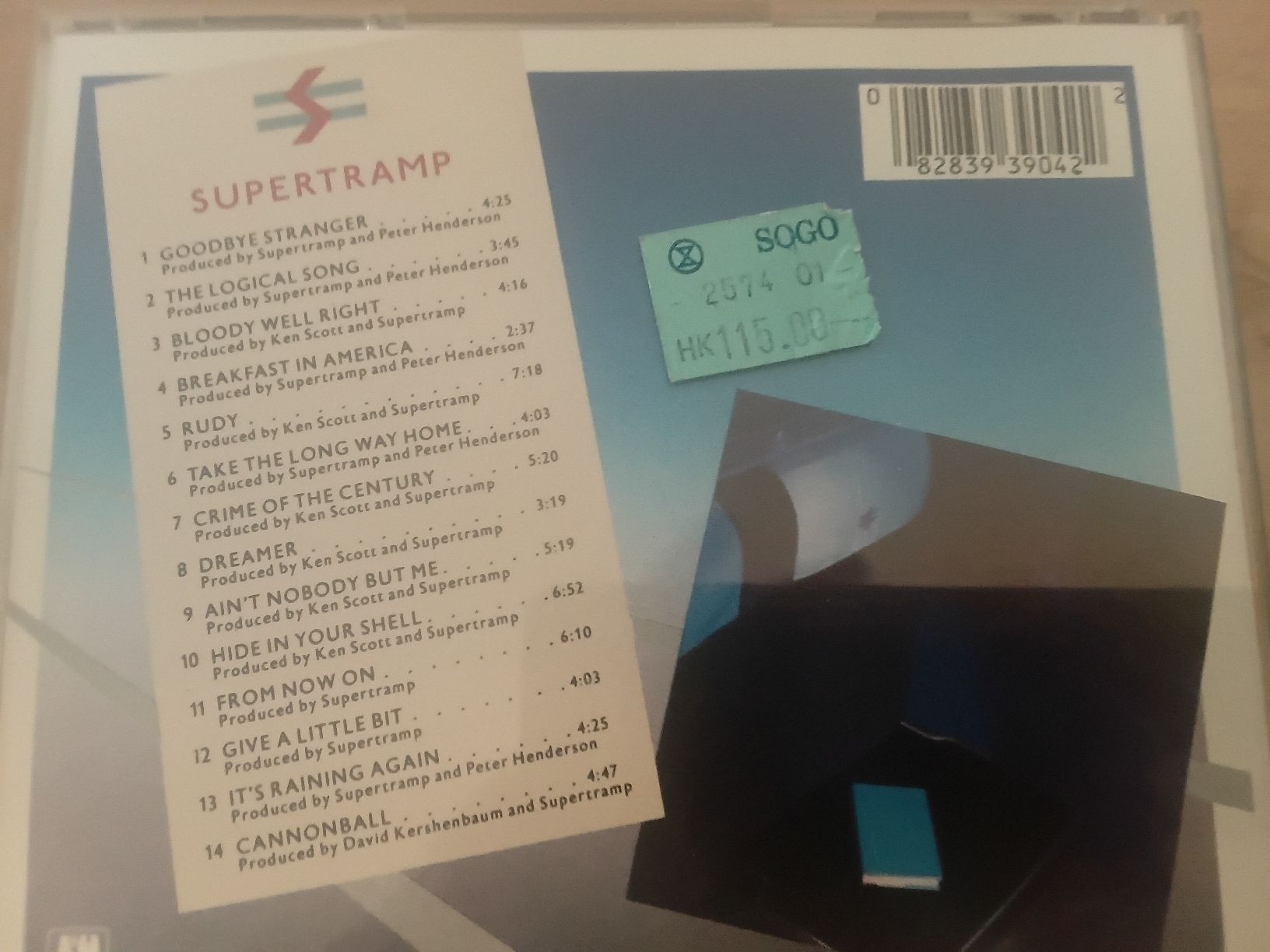 CD: Supertramp – Usato da Liebefeld venduto da CD-Urs 1