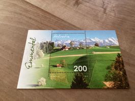 2014 Sonderblock Briefmarken postfrisch Emmental