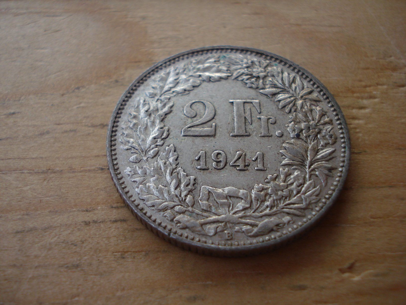 Toutes les monnaies: (D2) 2 Franken 1941 – D'occasion à Erlach par Net-Coins