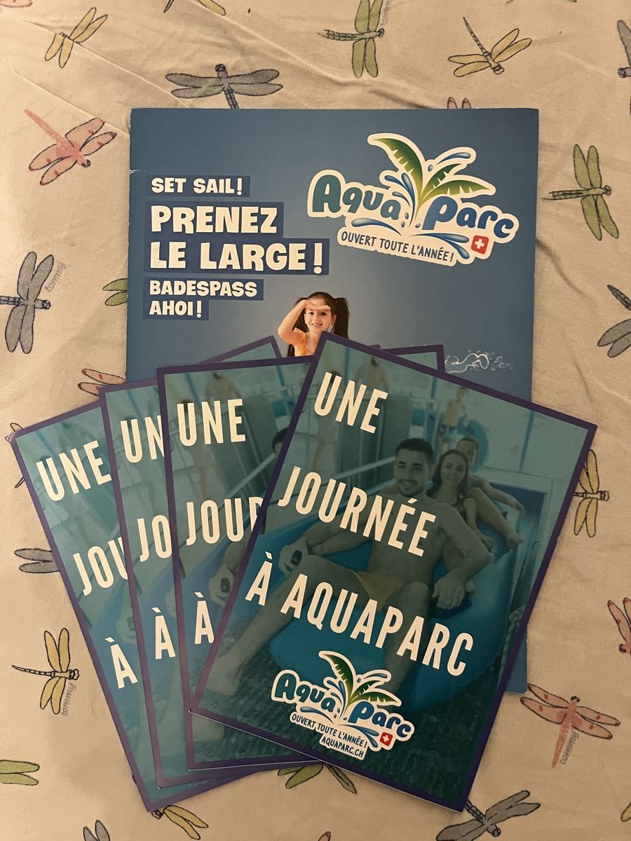 Tickets: Entrées AquaParc FAMILLE – Neu (gemäss Beschreibung) aus Genève von jul_2fzv