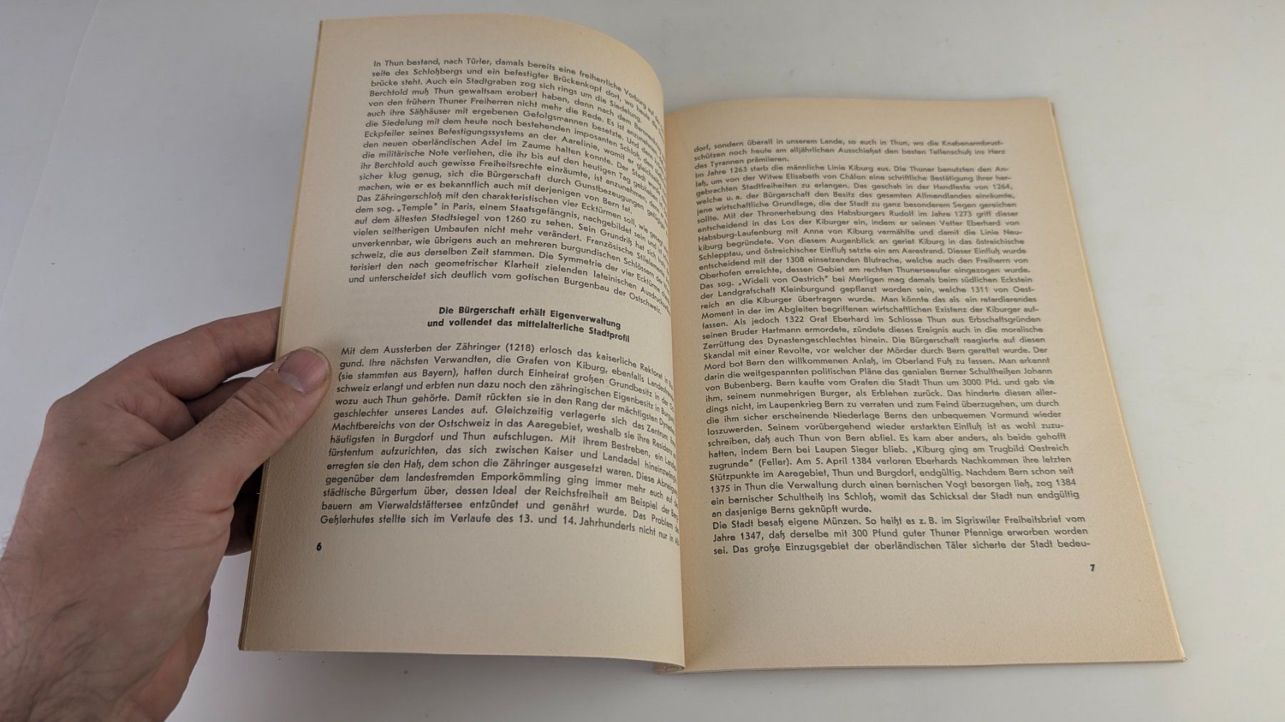 Libri: Berner Heimatbücher Nr. 37 Thun 1949 Adolf Schaer-Ris – Usato da Zürich venduto da axolottchen 6