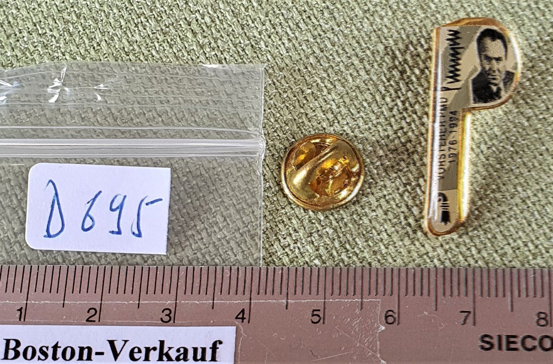 Placchette & Badge: D695 - Pin Basler Polizei Vorsteher PMD – Usato da Reinach BL venduto da Boston-Verkauf 3
