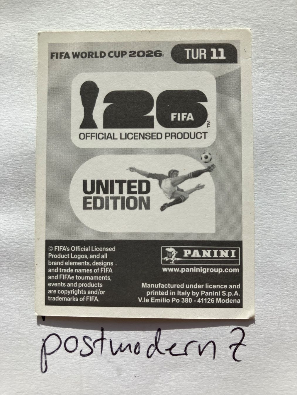 Panini Carte collezionabili: Panini - TUR 11 - Hakan CALHANOGLU – Nuovo (secondo la descrizione) da Altstätten SG venduto da postmodern7 1