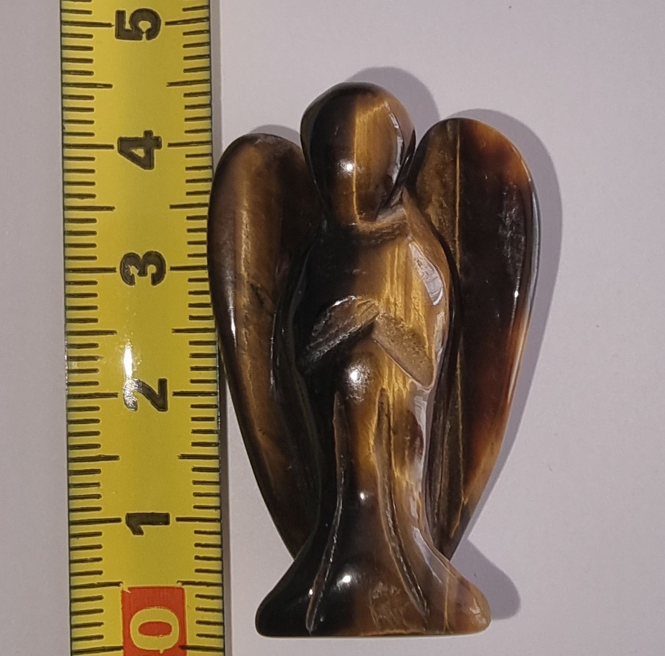 Statuette: Tigerauge Engel Statue / Figur – Nuovo e nell'imballaggio originale da Menziken venduto da Mirager 1