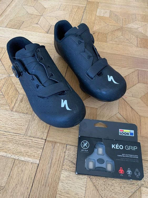Specialized cycling shoes + Look KEO Grip (new) Kaufen auf Ricardo