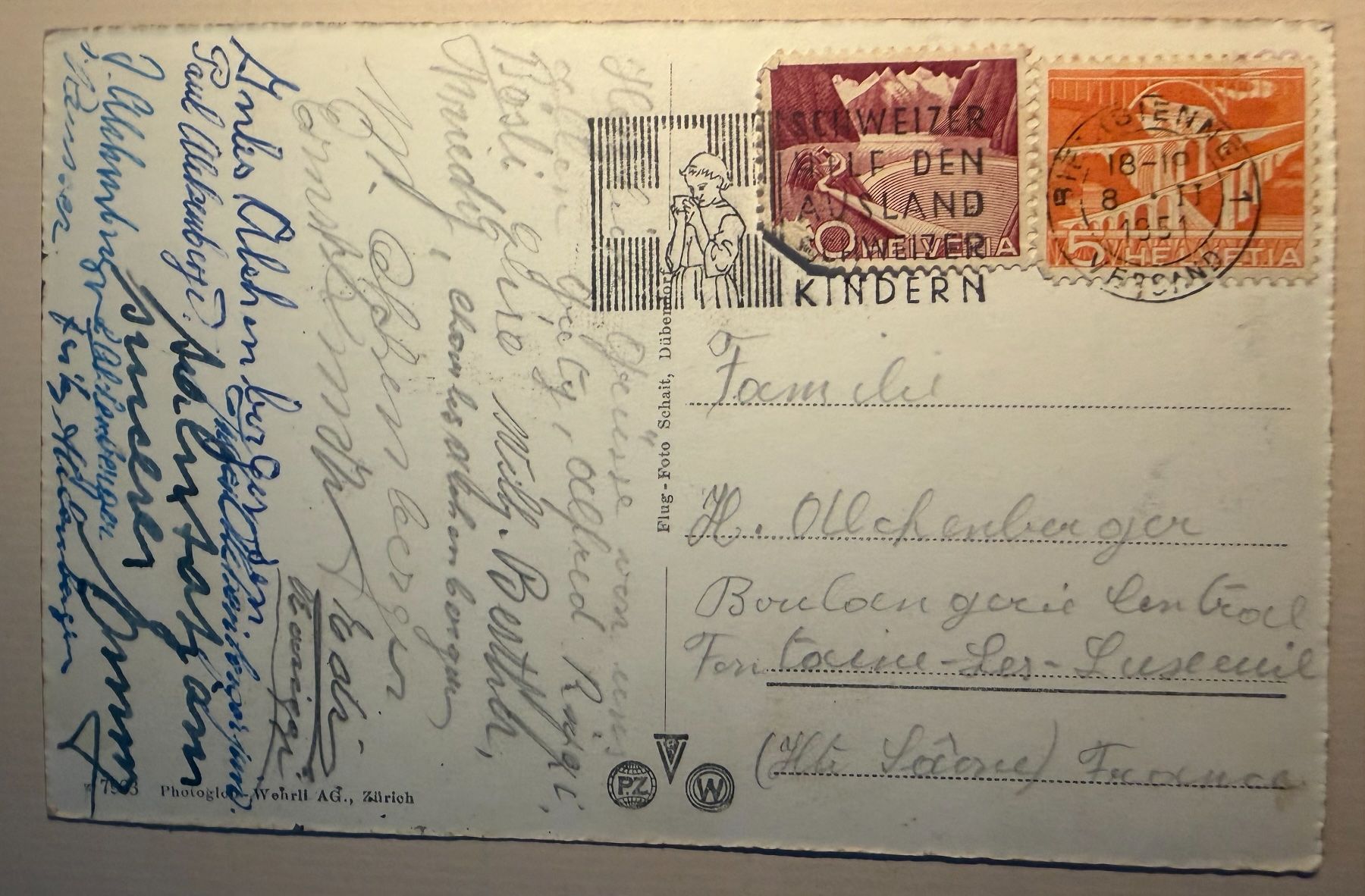 Cartes postales: BIEL - Flugaufnahme - Ansichtskarte – D'occasion à Tegerfelden par siebenmacky 1