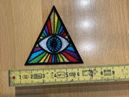 Egypt God Triangle Eye Patch Sticker Aufnäher 1