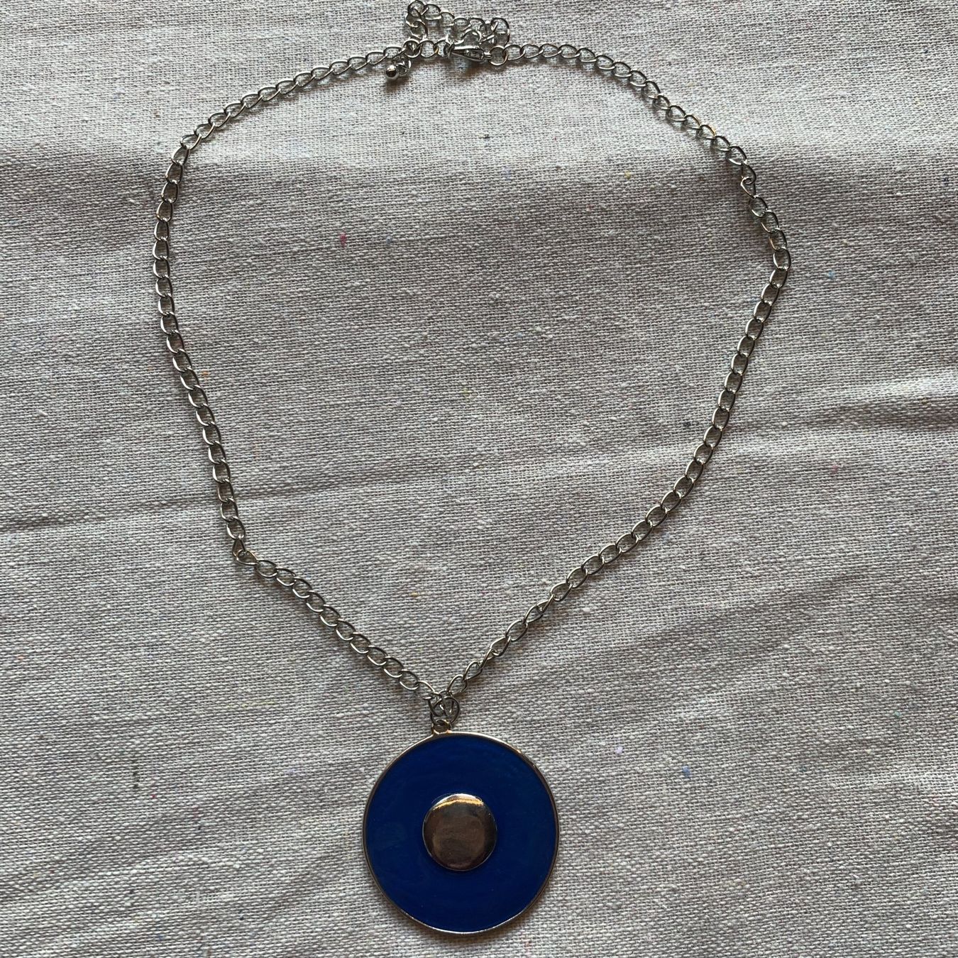 Catenine: Halskette mit blauem Anhänger – Usato da Chalais venduto da Decoarts.art 1