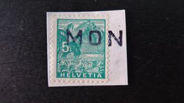 MON (Graubünden)  Stabstempel   50