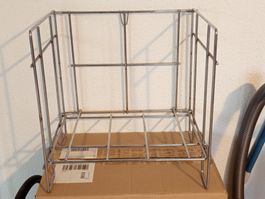 Altpapier-Sammelgitter aus Metall, neuwertig