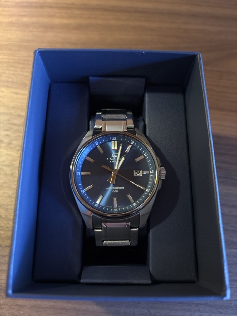 Edifice Orologi: Casio EFV-150D-2AVUEF Analoguhr, 46.5mm – Nuovo (secondo la descrizione) da Wettingen venduto da sra_5nd2 1