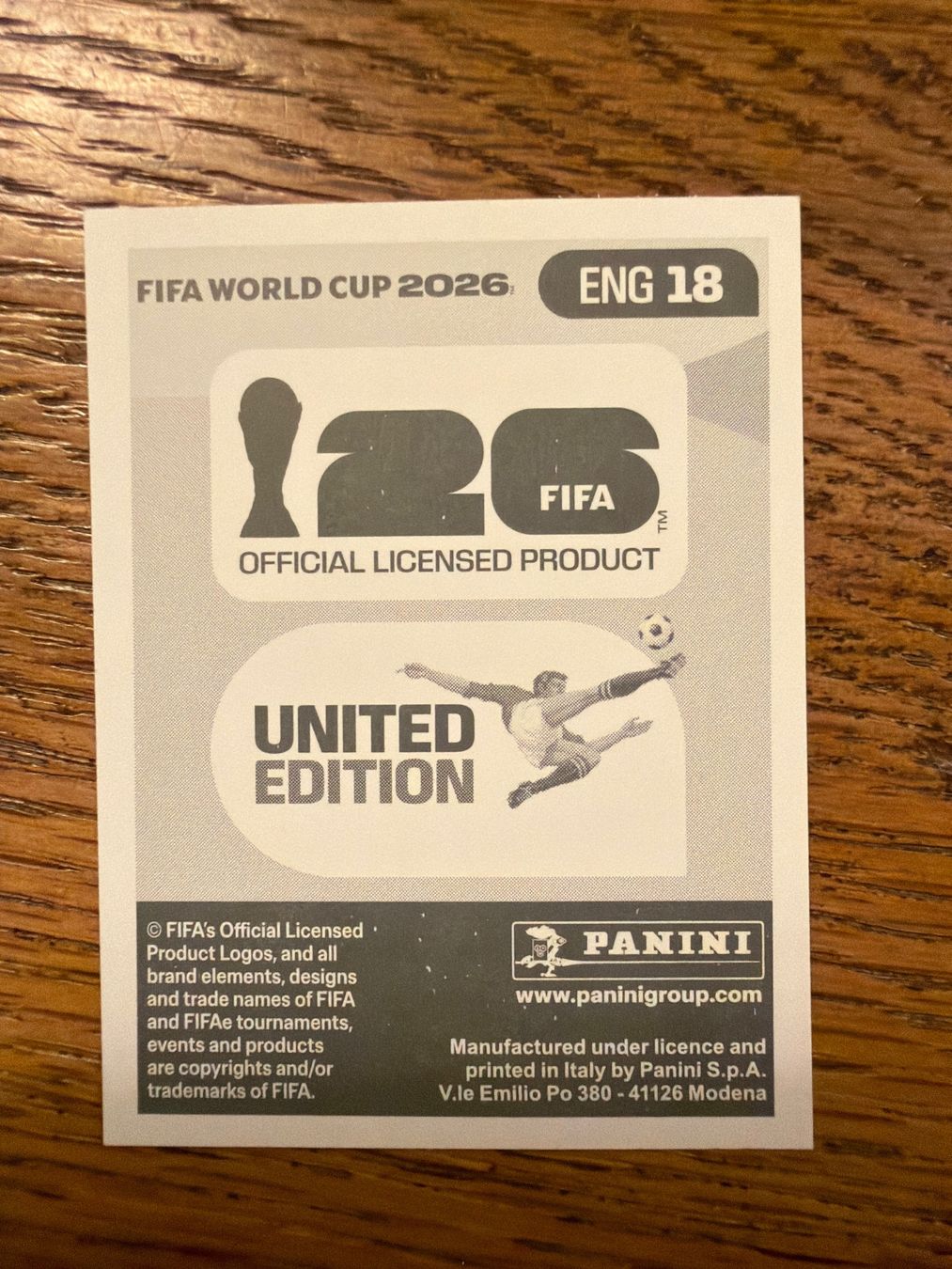 Panini Sammelbilder & Trading cards: Panini WM 2026 Harry Kane - ENG 18 – Neu (gemäss Beschreibung) aus Urdorf von Barong 1
