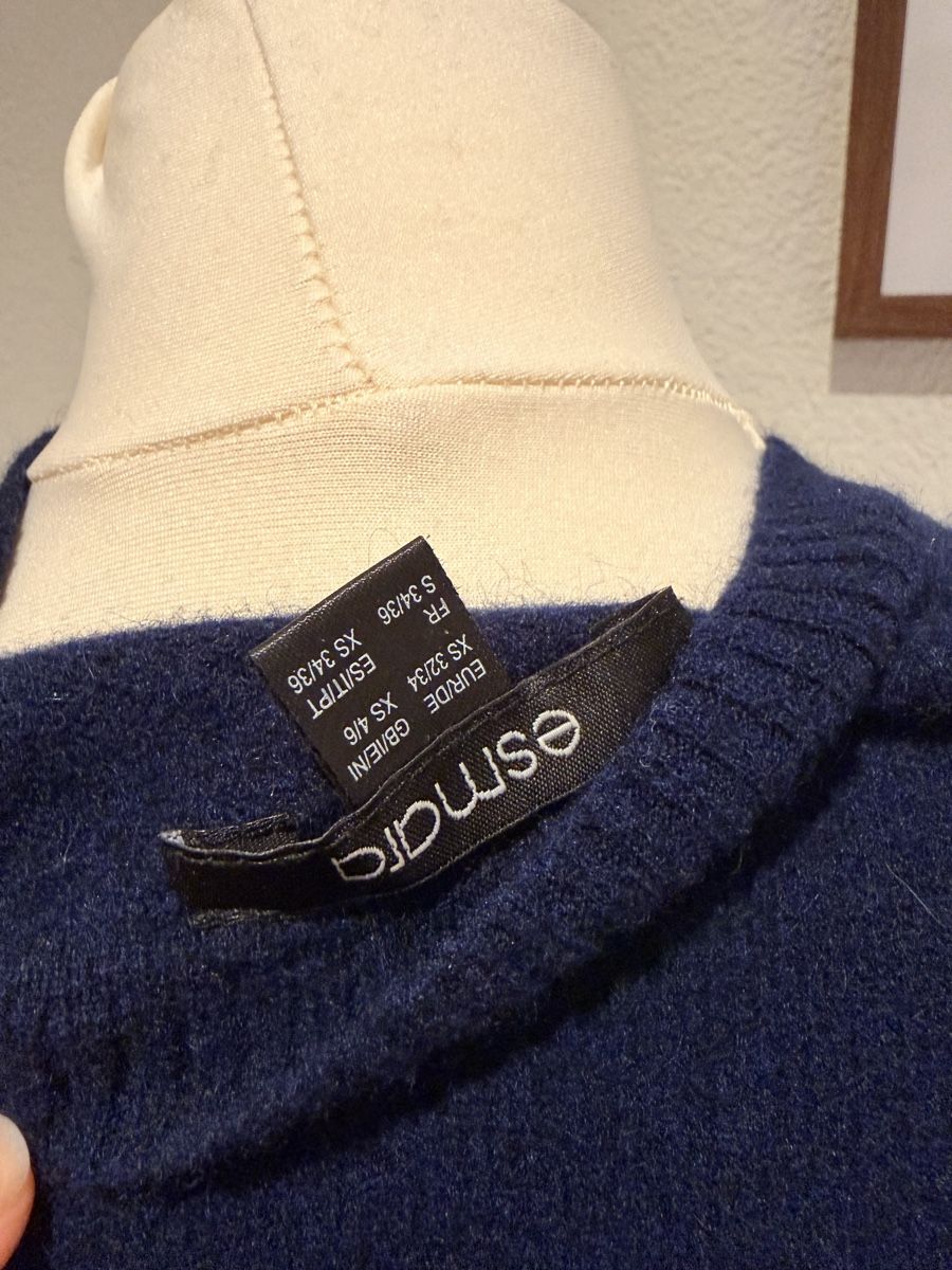Pullover & Sweatshirts: Esmara Kaschmir Gr. XS Pullover dunkelblau  – Gebraucht aus Itingen von Granini_93 4