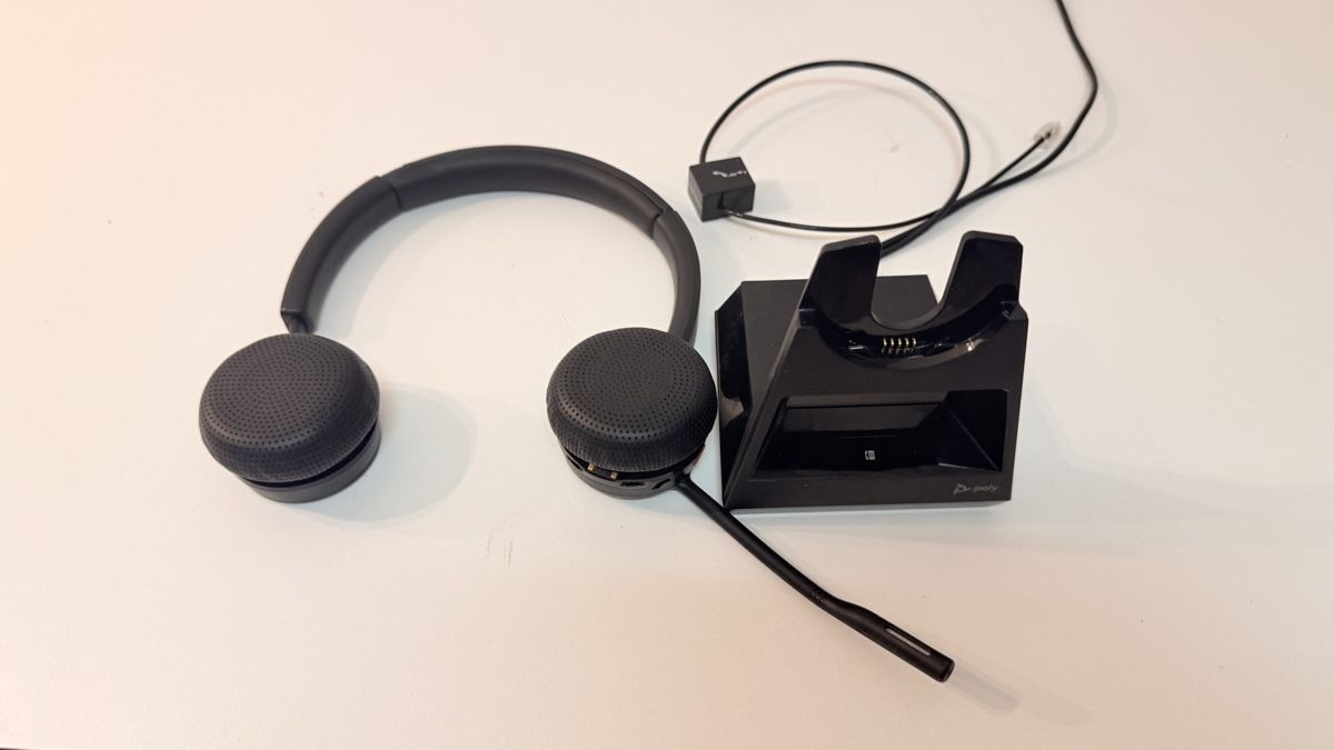 Kopfhörer: Poly Savi 7200 Office DECT Headset mit Basisstation und Netz – Gebraucht aus Rotkreuz von perlengott 2