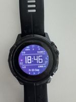 Garmin Fenix 5X Plus Sportuhr schwarz gebrauchter Zustand