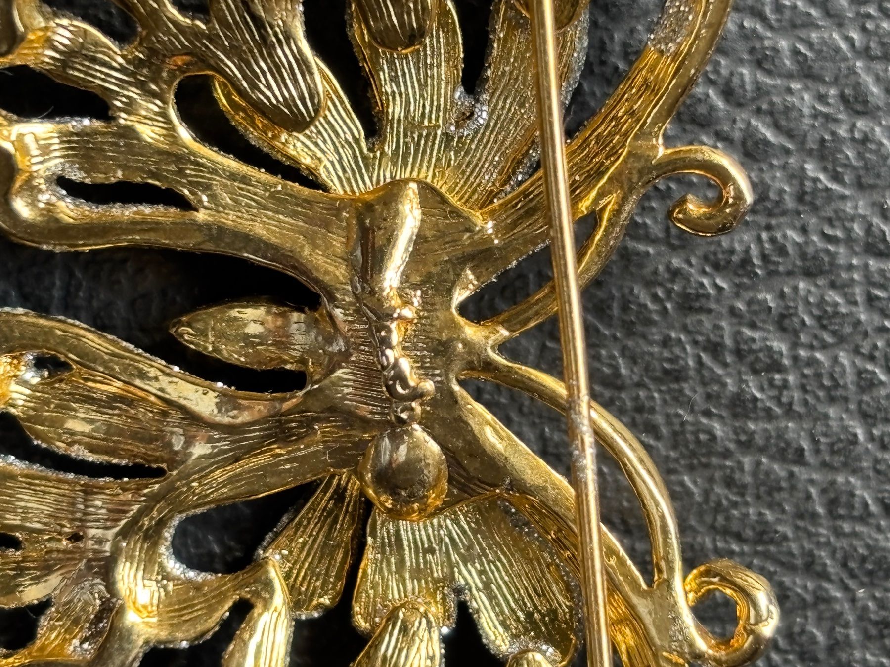 Spille & Fermagli: Broche papillon dorée  vintage – Usato da Peseux venduto da Chimon59 4