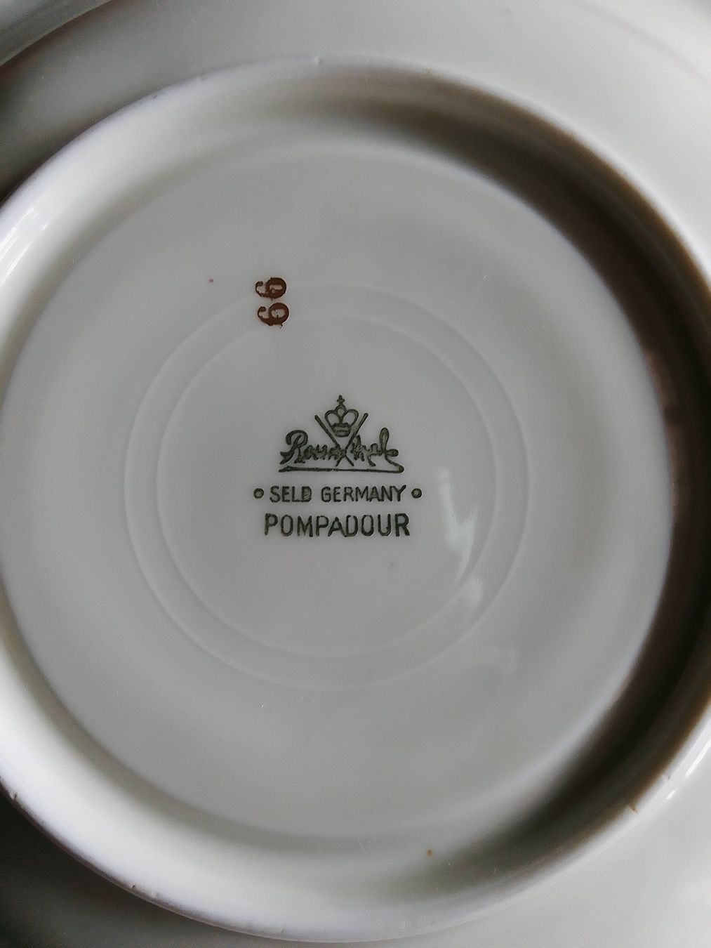Rosenthal Set di piatti: Geschirr-Set Rosenthal "Pompadour", 56-teilig – Usato da Porrentruy venduto da mzw_7rcs 6