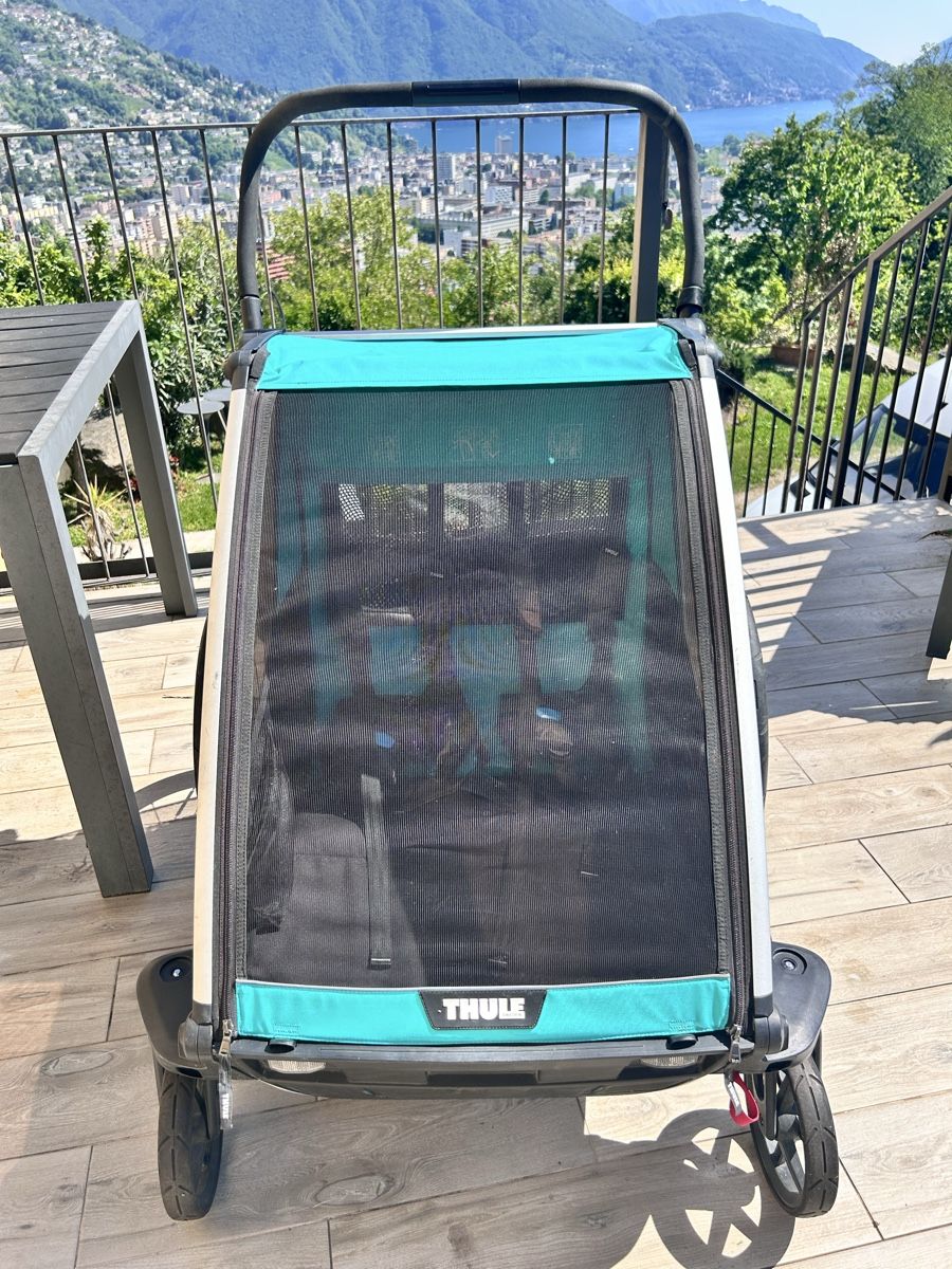 Thule Carrozzine: Thule Chariot Lite - Double Child Stroller, great condition – Usato da Porza venduto da car_5dy7 2