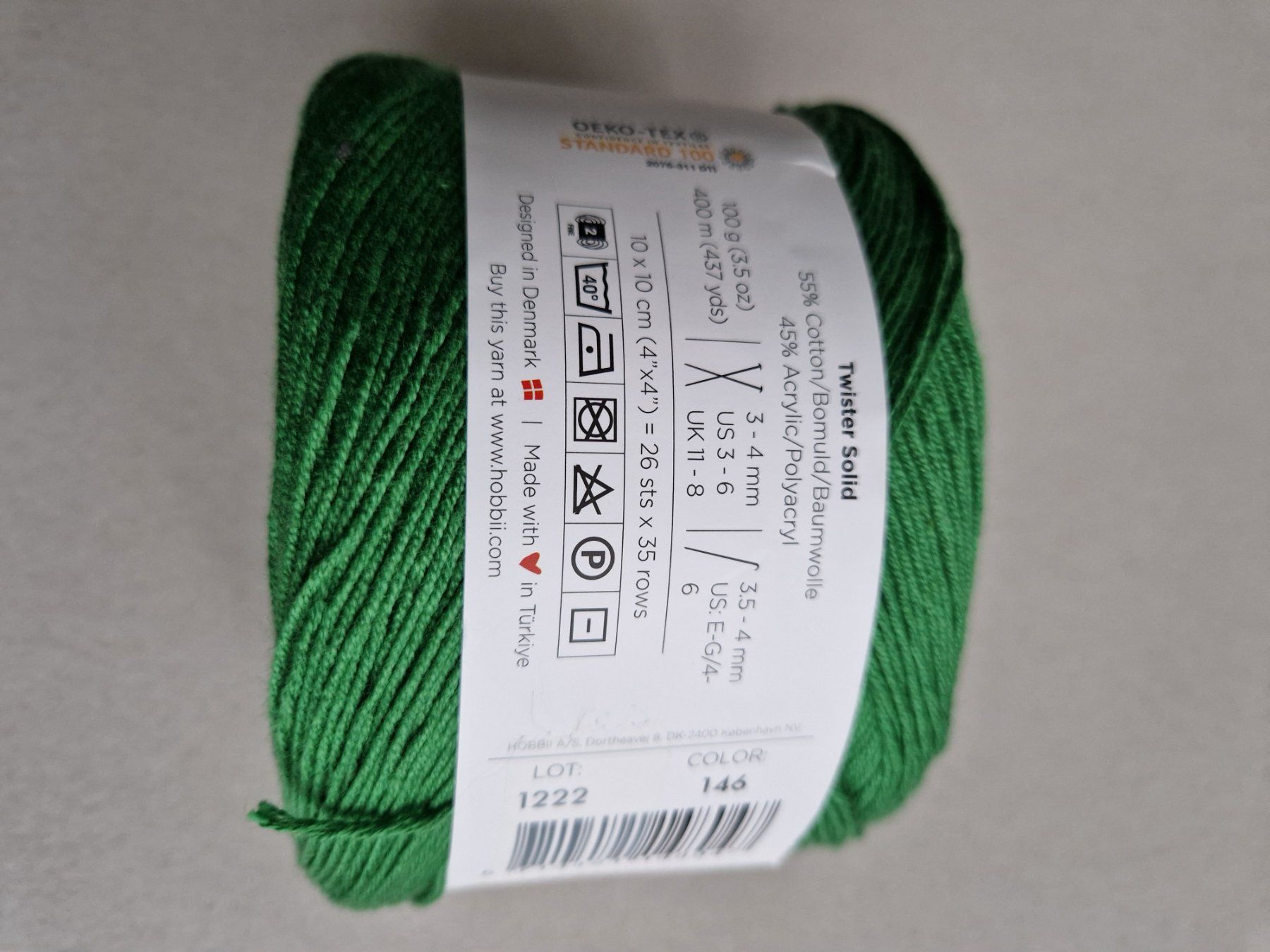 Lana: Strickgarn BW/Acryl (Nr. 146) – Nuovo (secondo la descrizione) da Ursenbach venduto da gruenblau 2