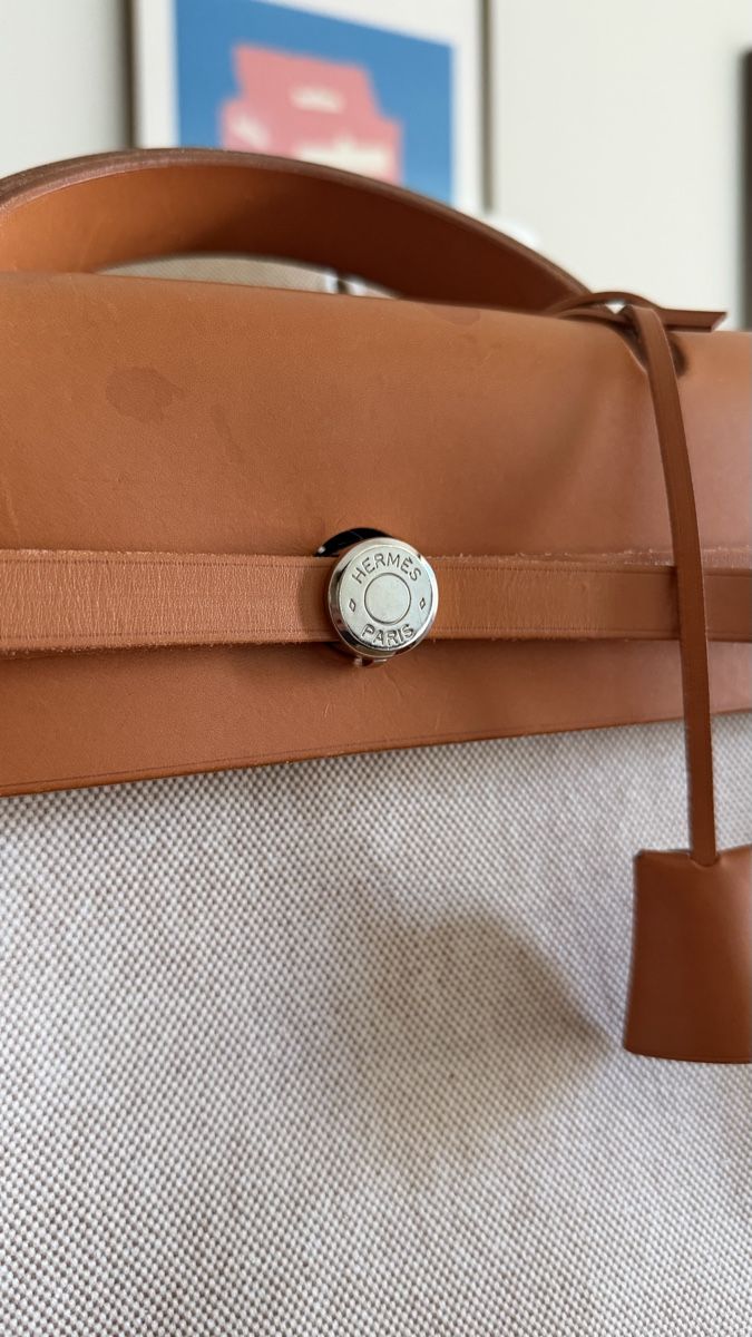 Hermès Borse da donna: Hermès Herbag Toile Canvas Leather – Usato da Zürich venduto da na_c9 1