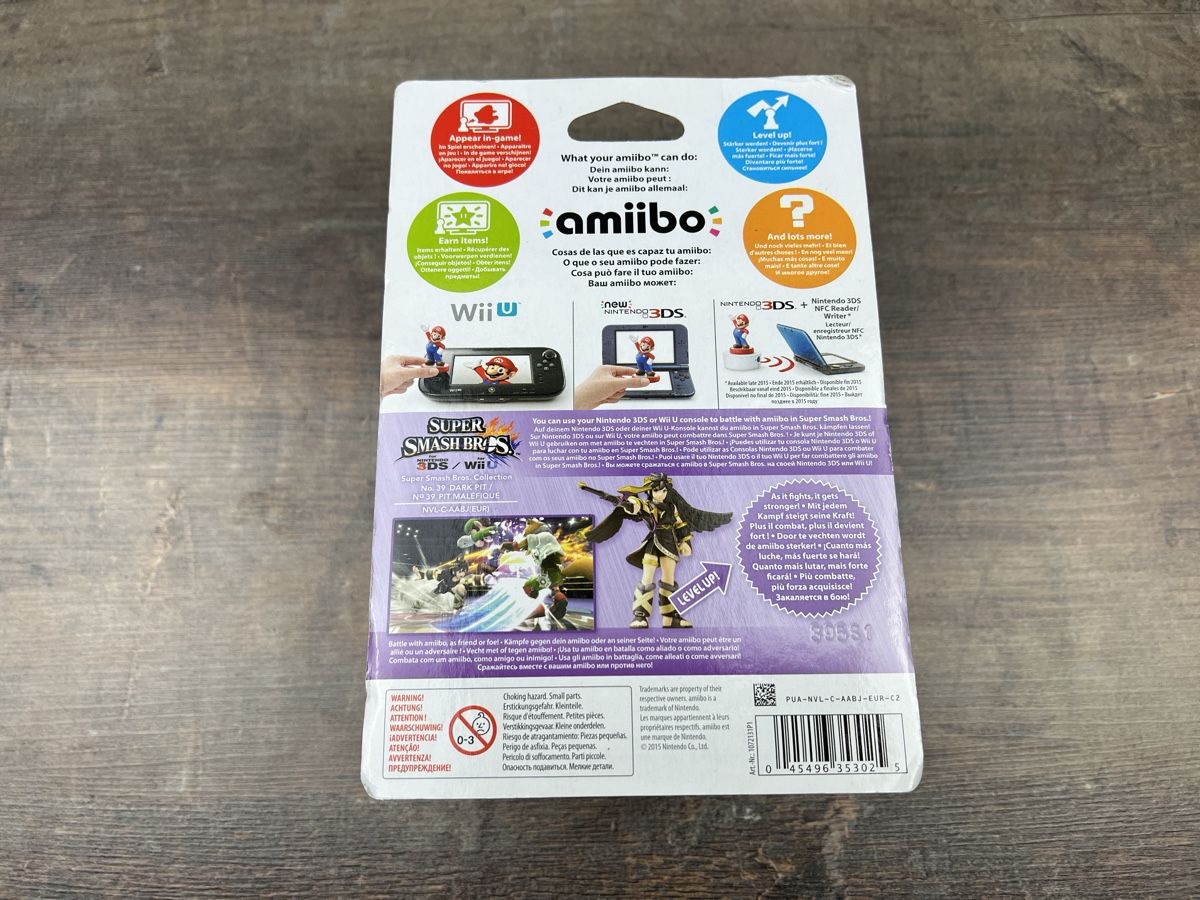 Nintendo Figuren: Nintendo Amiibo nr. 39 Dark Pit Neu OVP – Neu und originalverpackt aus Hallau von R.R.91 1