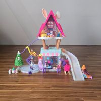 Enchantimals Hasen Skihütte+weitere Figuren