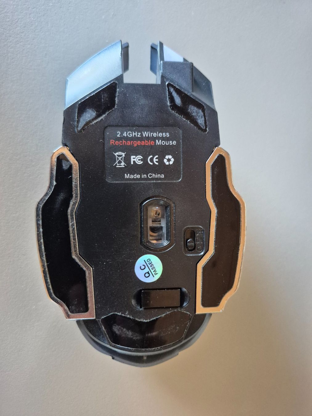 Maus: Black rechargeable gaming mouse – Gebraucht aus Winterthur von ale_7v5y 1